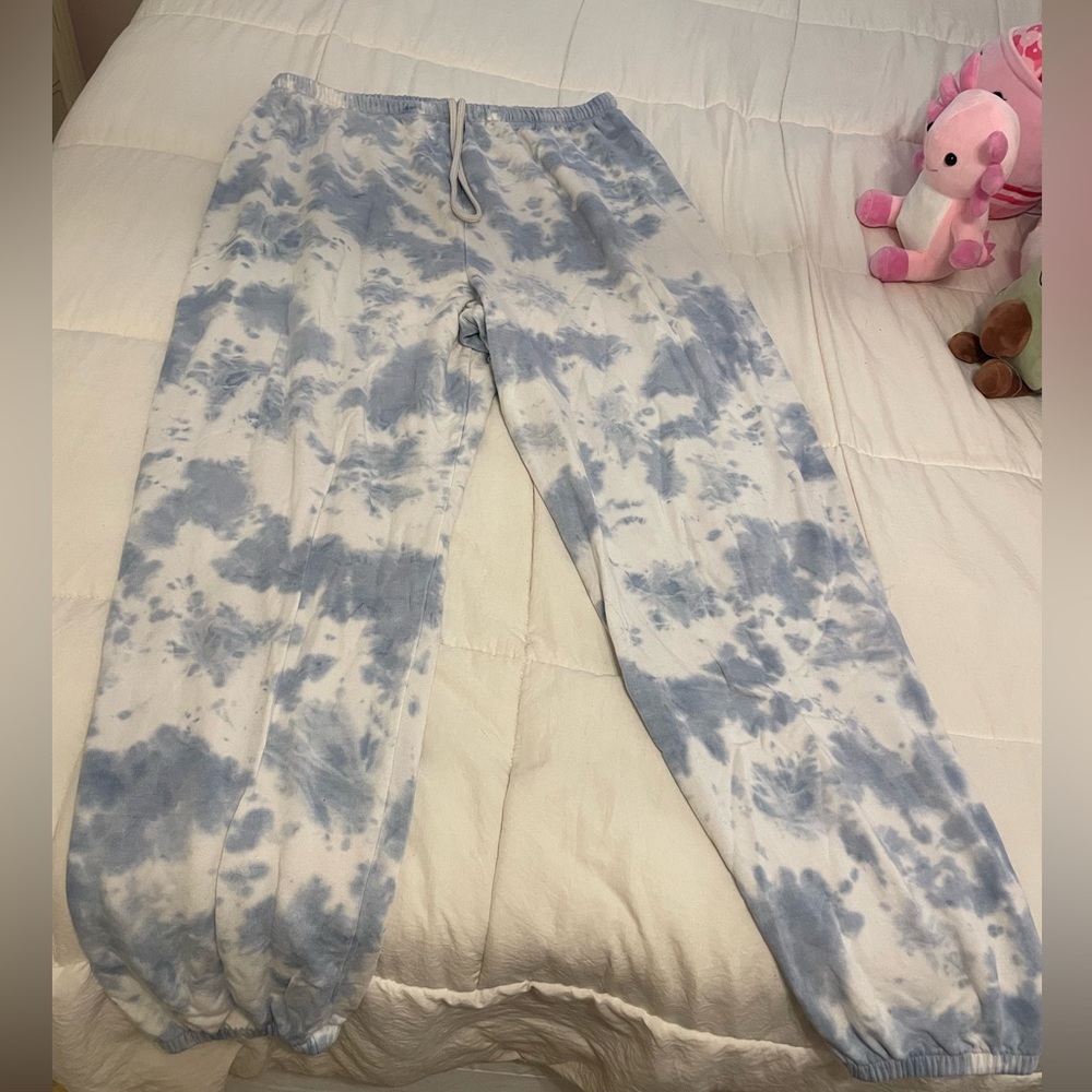 Offline Aerie Drawstring Jogger Sweatpants Tie Dye Size Medium
